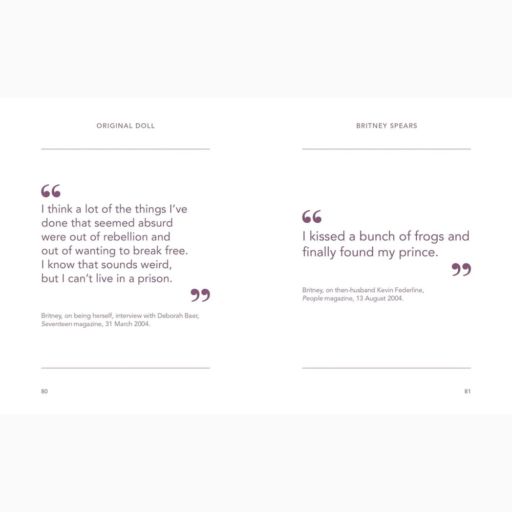 The Little Guide to Britney Spears Mini Book – Inspirational Quotes & Stories - Picture 5 of 6